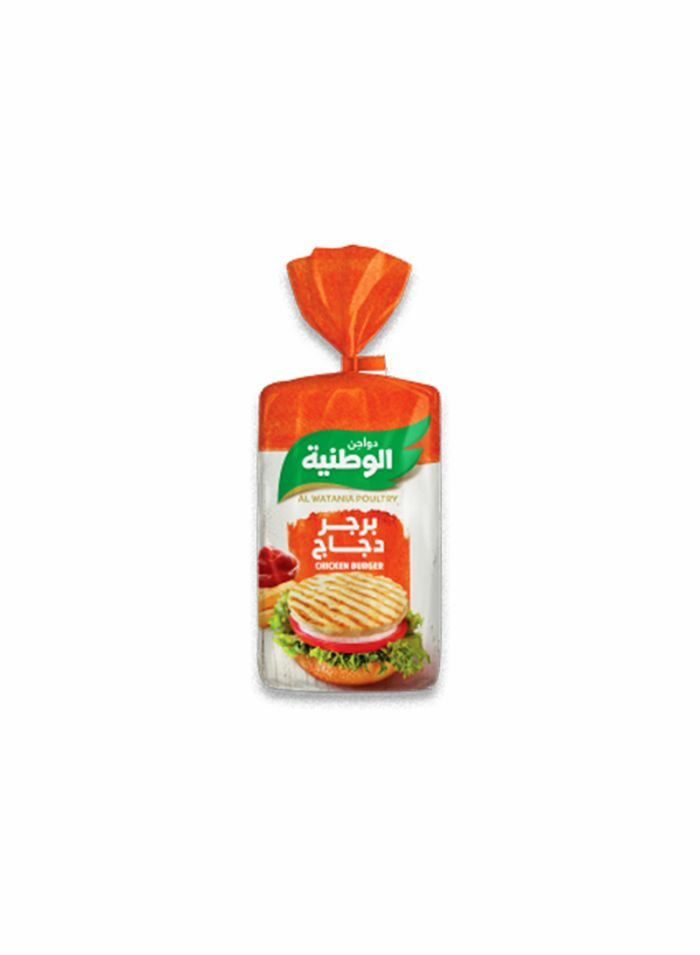 الوطنيه برجر دجاج الوطنية كبير مد - 20 حبة بالكرتون - 360 جم