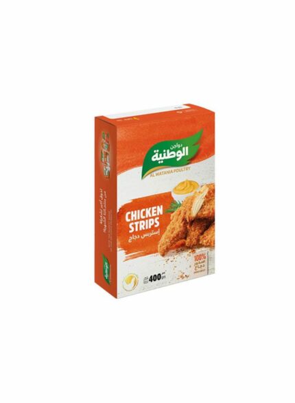 الوطنيه قطع صدور دجاج الوطنية مد - 16 حبة بالكرتون - 400 جم
