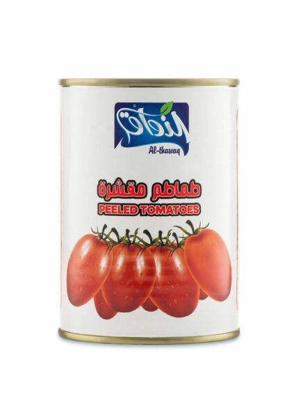 Althawaq Peeled Tomatos Easy Open - Box Of 24 tins - 400 g For tins