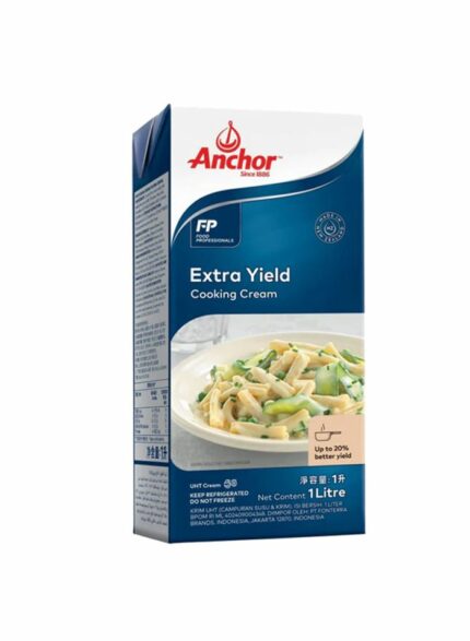 Anchor Cooking Cream - Box Of 12 Pieces - 1 Ltr