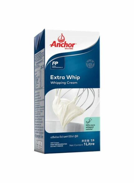 Anchor Extra Whipping Cream - Box Of 12 Pieces - 1 Ltr