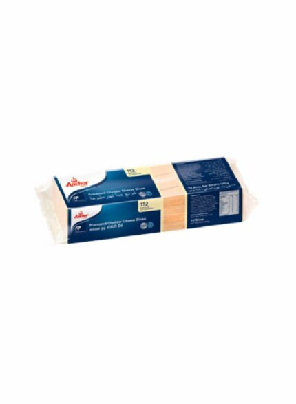 Anchor Falcon Colored Cheddar Slice - Box Of 10 Pieces - 1290 Gr