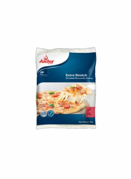 Anchor Mozzarella Cheese Shred - Box Of 6 Pieces - 2 Kg