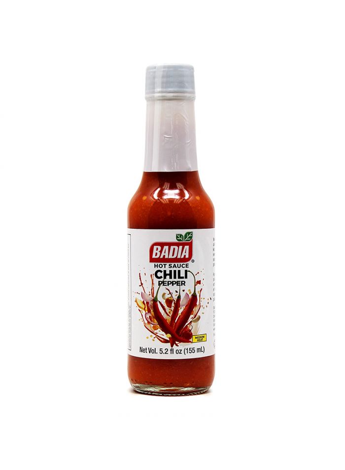 Badia Chili Hot Sauce - Box Of 12 Pieces - 165 Ml