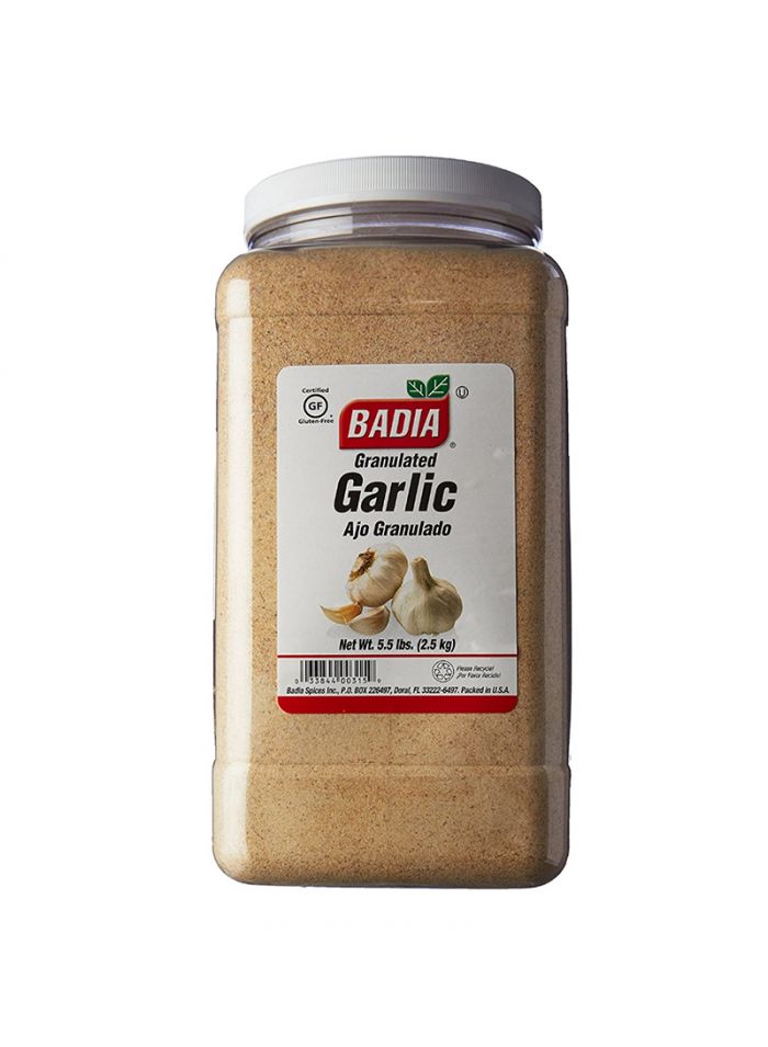 Badia Garlic Granulated - Box Of 4 Pieces - 2.5 Kg