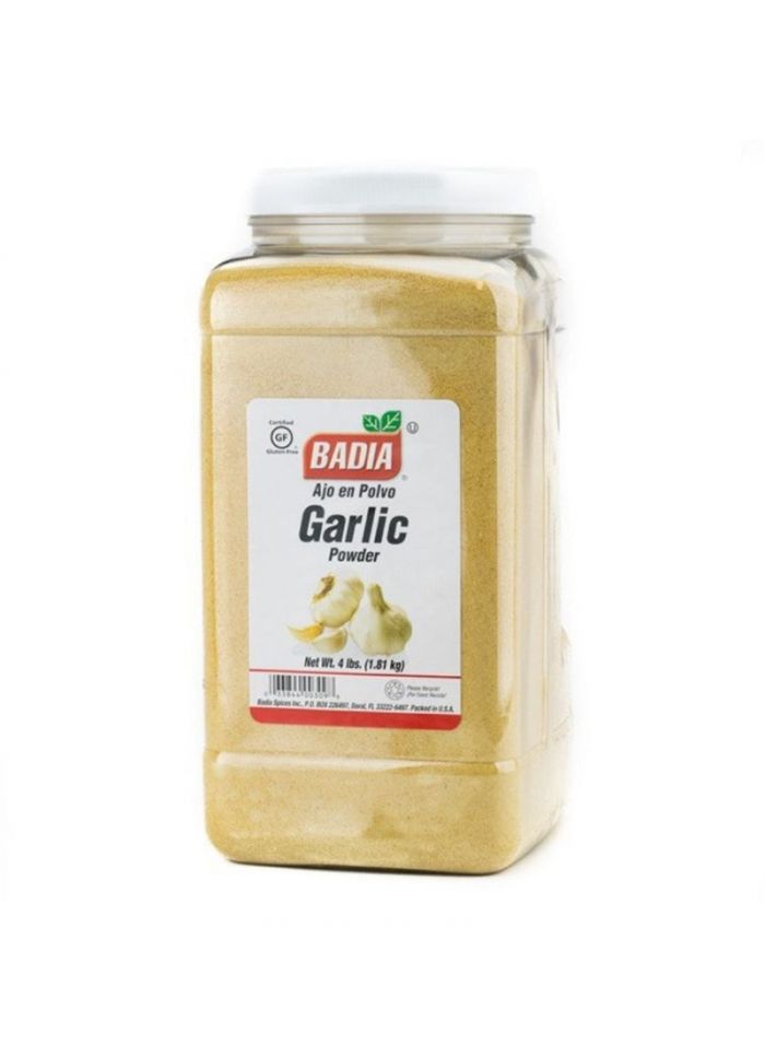 Badia Garlic Powder - Box Of 4 Pieces - 1.81 Kg