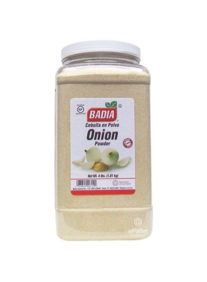 Badia Granulated Onion - Box Of 4 Pieces - 1.81 Kg