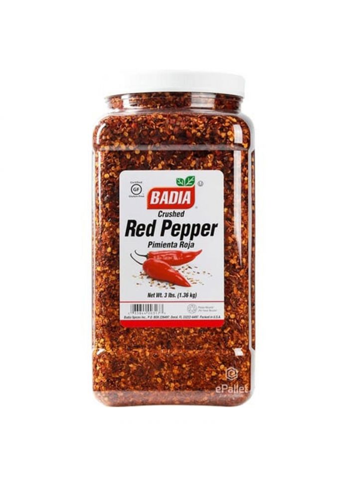 Badia Ground Red Pepper - Box Of 4 Pieces - 1.814 Kg