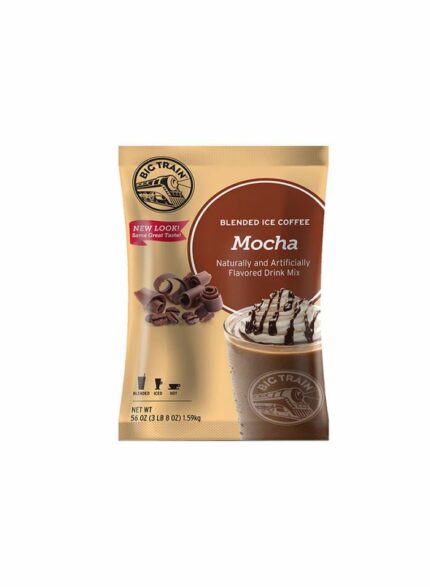 Big Train Mocha Powder - Box of 5 Bags - 1590 g For Piece