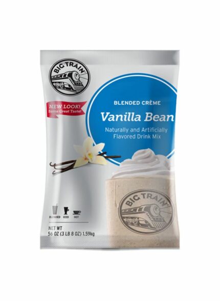 Big Train Vanilla Beans - Box of 5 Bags - 1590 g For Piece
