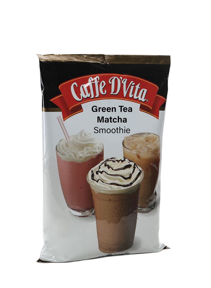 Caffe D'Vita Green Tea Matcha Smoothie - Box Of 5 Pcs - 1.6 kg for Bag