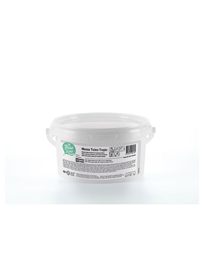 Carma Massa Ticino Tropic White Sugar Paste - 2.5 kg