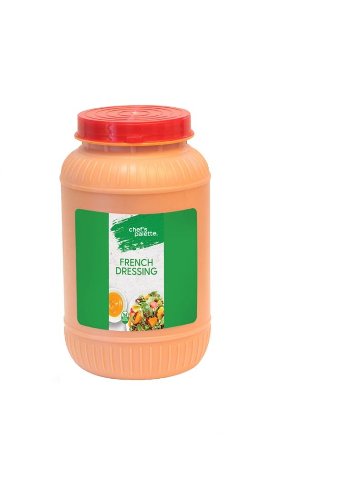 Chef'S Palette French Dressin - Box Of 4 Pieces - 3.78 Ltr