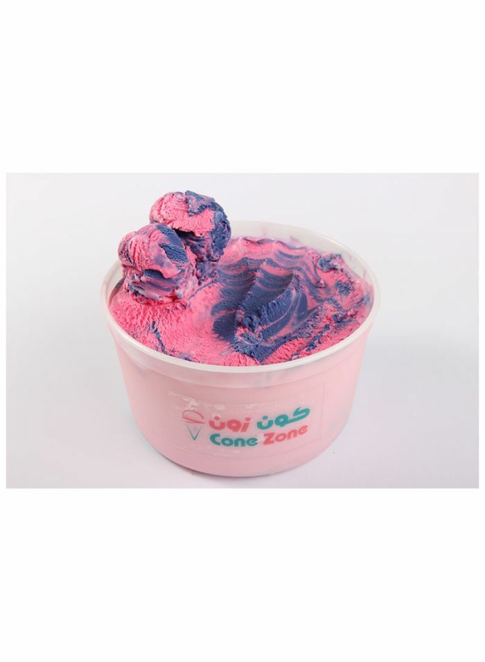 Cone Zone Contton Candy Ice Cream - 5 ltr