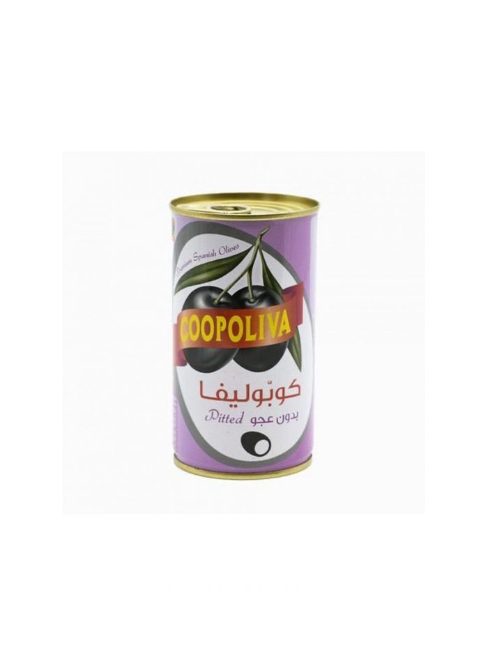 Coopoliva Black Olives Pitted - Box Of 12 Pieces - 150 G