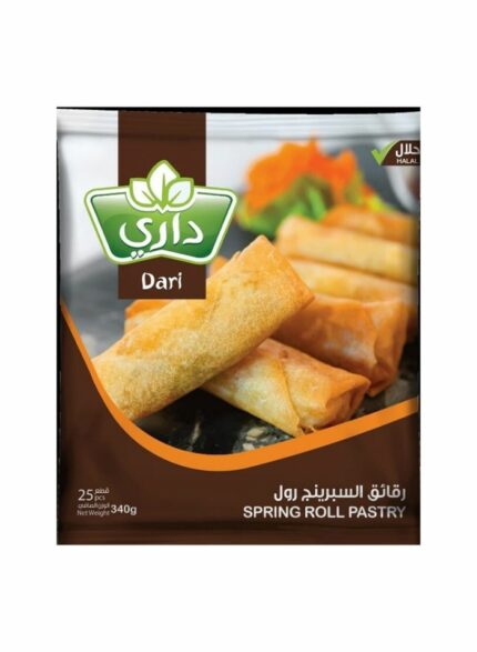 داري رقائق السبرينج رول - 40 حبة في الكرتون - 340 جم
