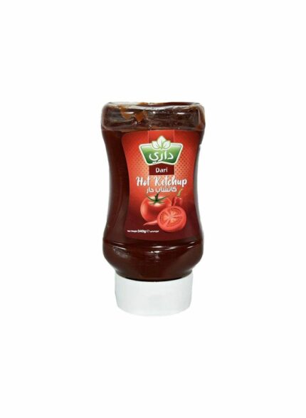داري كاتشب طماطم حار - 12 حبة بالكرتون - 340 جم