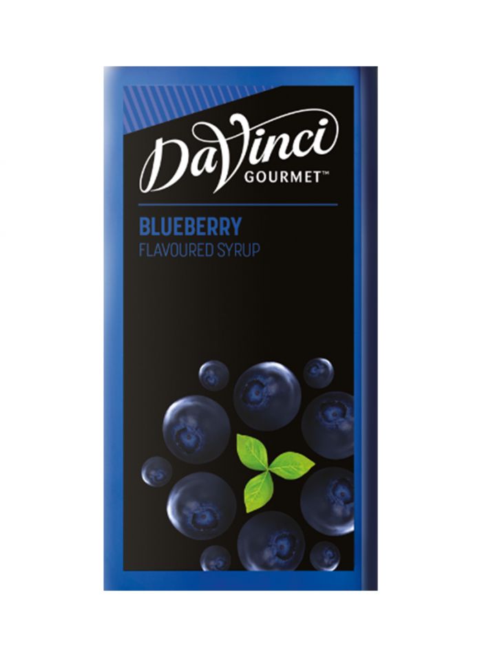 Davinci (20512234) Gourmet Blueberry Flavoured Syrup - Box Of 12 Pieces - 750 Ml