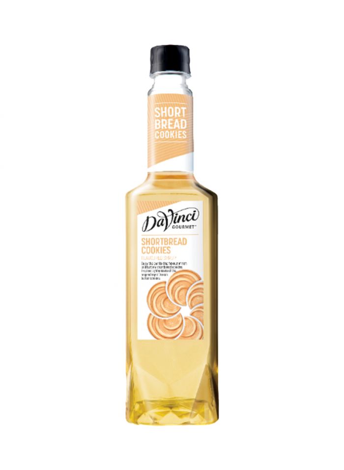 Davinci (20514957) Gourmet Shortbread Cookies Flavoured Syrup - Box Of 12 Pieces - 750 Ml