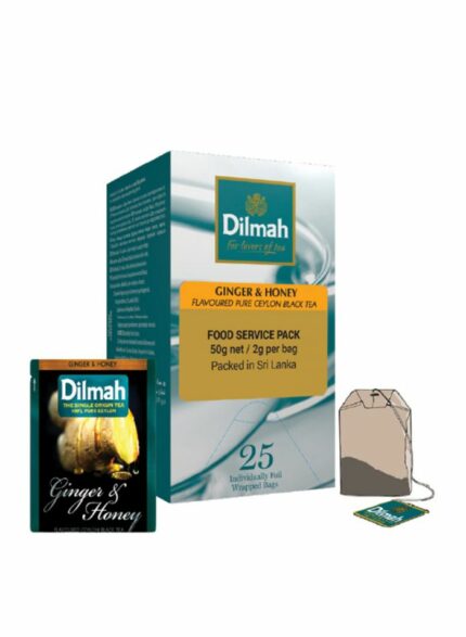 ديلما شاي اسود فراولة - 26 كيس