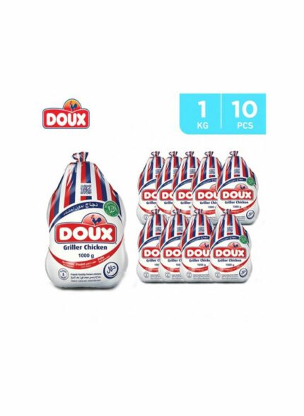 Doux Whole Chicken - Box Of 10 Pieces - 1000 G