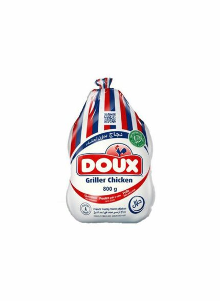 Doux Whole Chicken - Box Of 10 Pieces - 800 G
