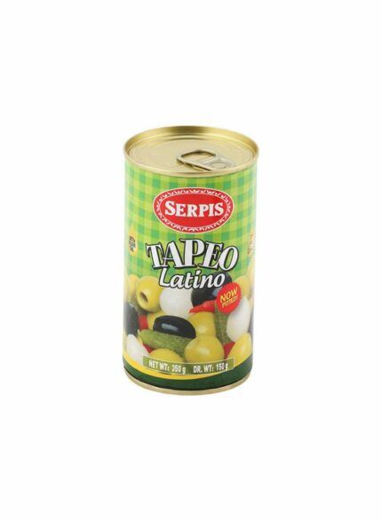 السربس زيتون ومخلل الخضار لاتينو - 12 حبة في الكرتون - 350 جم للحبة