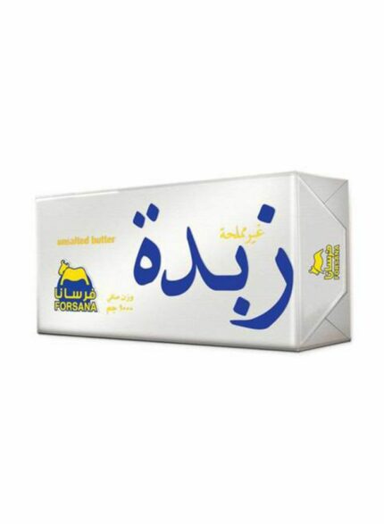 فرسانا زبدة غير مملحة - 18 حبة في الكرتون - 1 كجم