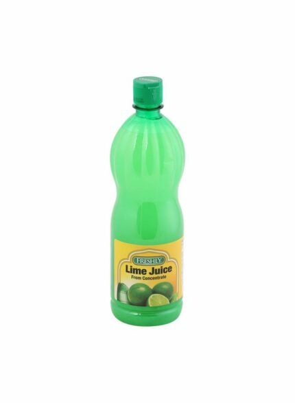 Frehsly Lime Juice Pet - Box Of 12 Pcs - 32 oz For Piece