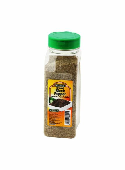Freshly Black Pepper Ground - Box Of 6 Pcs - 16 oz For Piece