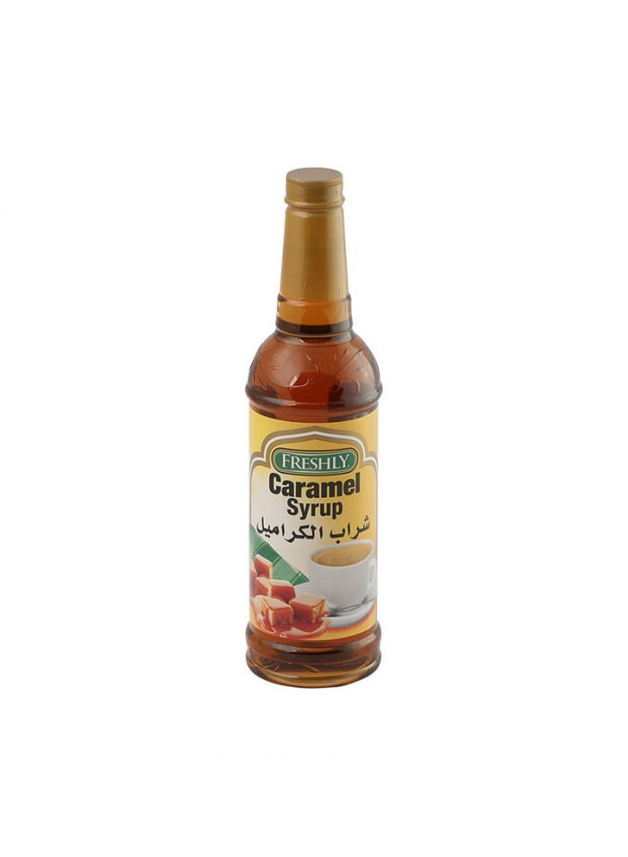 Freshly Caramel Flavored Coffee Syrup - Box Of 6 Pcs - 750 ml For Piece Freshly Caramel Flavored Coffee Syrup - Box Of 6 Pcs - 750 ml For Piece