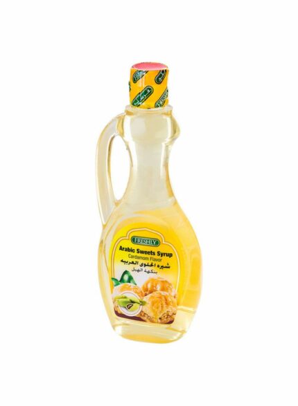 Freshly Cardamom Arabic Syrup - Box Of 12 Pcs - 12 oz For Piece