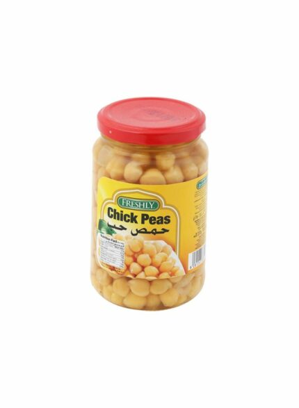 فرشلي حمص حب قوارير صغير - 12 حبة في الكرتون - 370 جم للحبة