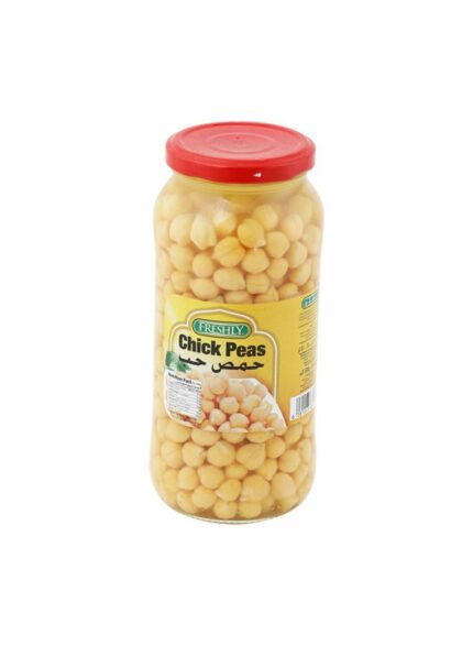 Freshly Chick Peas In Glass - Box Of 12 Pcs - 580 gm For Piece