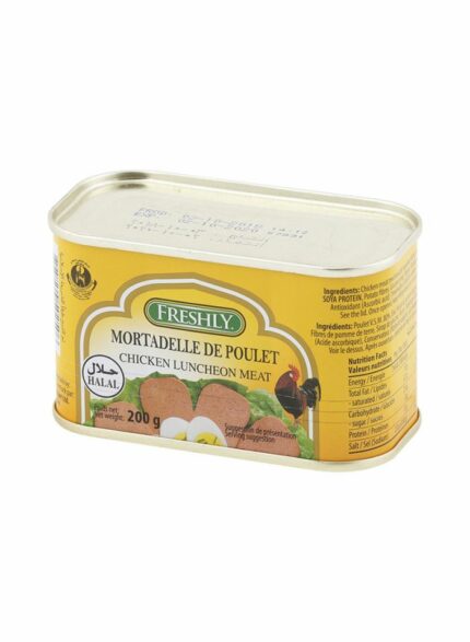 Freshly Chicken Luncheon Meat Reg - Box Of 24 Pcs - 200 gm For Piece