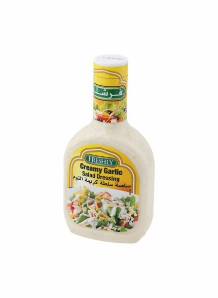 Freshly Creamy Garlic Salad Dressing - Box Of 12 Pcs - 16oz For Piece