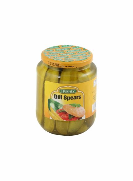 Freshly Dill Spears Pickles - Box Of 12 Pcs - 740 gm For Piece