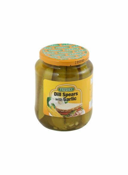 Freshly Dill Spears With Garlic - Box Of 12 Pcs - 740 gm For Piece