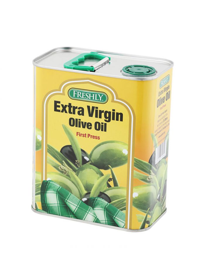 Freshly Extra Virgin Olive Oil - Box Of 4 Pcs - 2 Ltr For