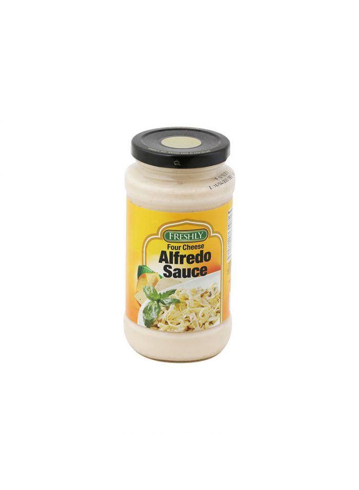 Freshly Four Cheese Alfredo Sauce - Box Of 12 Pcs - 15oz For Piece Freshly Four Cheese Alfredo Sauce - Box Of 12 Pcs - 15oz For Piece