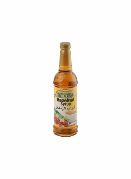 Freshly Hazelnut Flavored Coffee Syrup - Box Of 6 Pcs - 750 ml For Piece