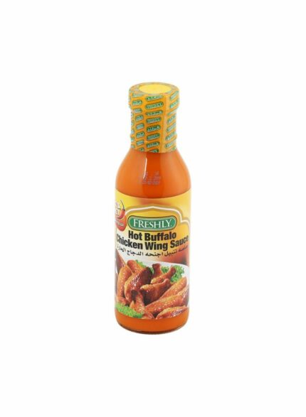 Freshly Hot Buffalo Chicken Wing Sauce - Box Of 12 Pcs - 12 oz For Piece