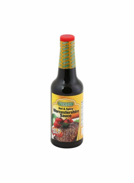 Freshly Hot & Spicys Worcestershire Sauce - Box Of 12 Pcs - 10oz For Piece