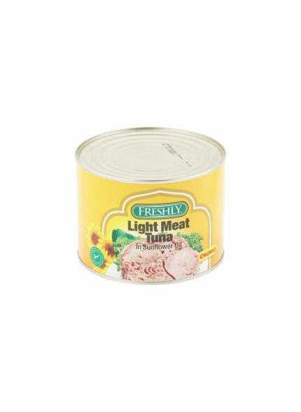 Freshly Light Meat Tuna In Oil - Box Of 6 Pcs - 1850 gm For Piece
