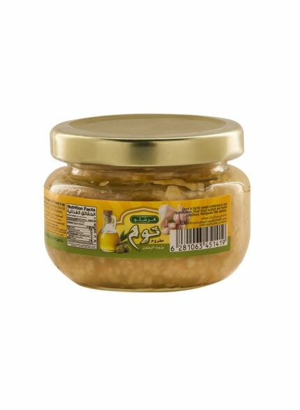 فرشلي ثوم مفروم بزيت الزيتون - 12 حبة في الكرتون - 45 اونص للحبة