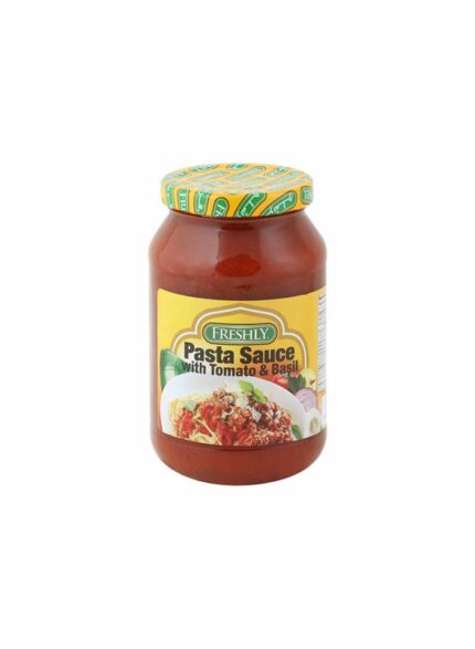 Freshly Pasta Sauce With Tomato & Basil - Box Of 12 Pcs - 16oz For Piece