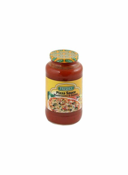 Freshly Pizza Sauce Mushroom & Onion - Box Of 12 Pcs - 24oz For Piece