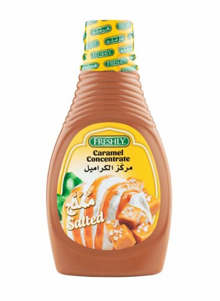 Freshly Salted Caramel Concentrate Syrup - Box Of 12 Pcs - 15oz For Piece