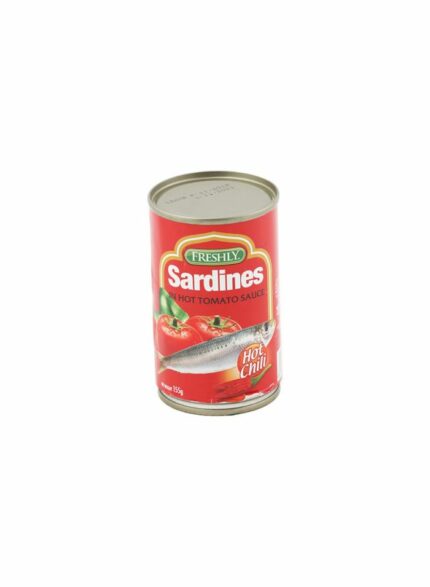 Freshly Sardine In Tomato Sause Hot - Box Of 50 Pcs - 155 gm For Piece