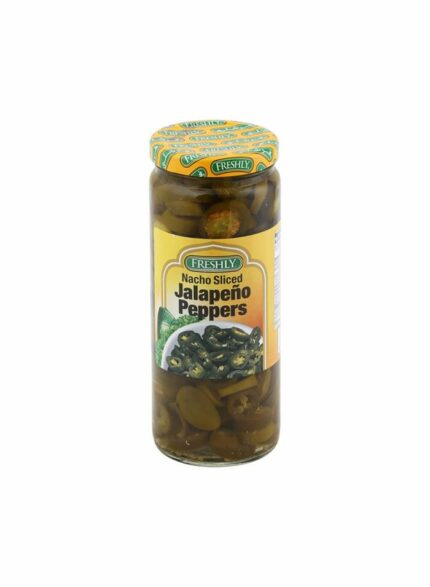 Freshly Sliced Jalapenos Pepper Green - Box Of 12 Pcs - 16 oz For Piece